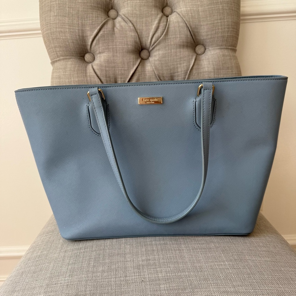 Kate Spade Sky Blue Tote Bag